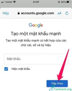 Cách tạo, đăng ký, lập Gmail tiếng Việt miễn phí
