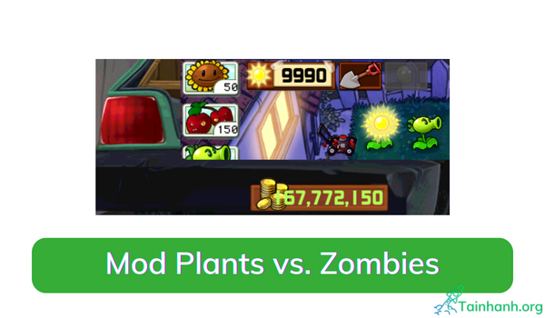Tải Mod Plants vs. Zombies APK v3.4.3 [Hack Full tiền][Hack mặt trời]